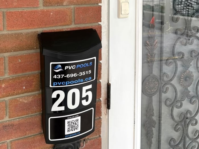 The mailbox at our door — 205