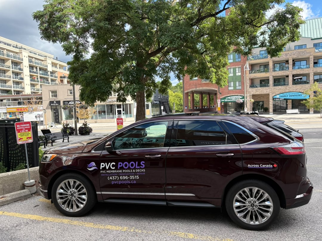 Our parking at the office