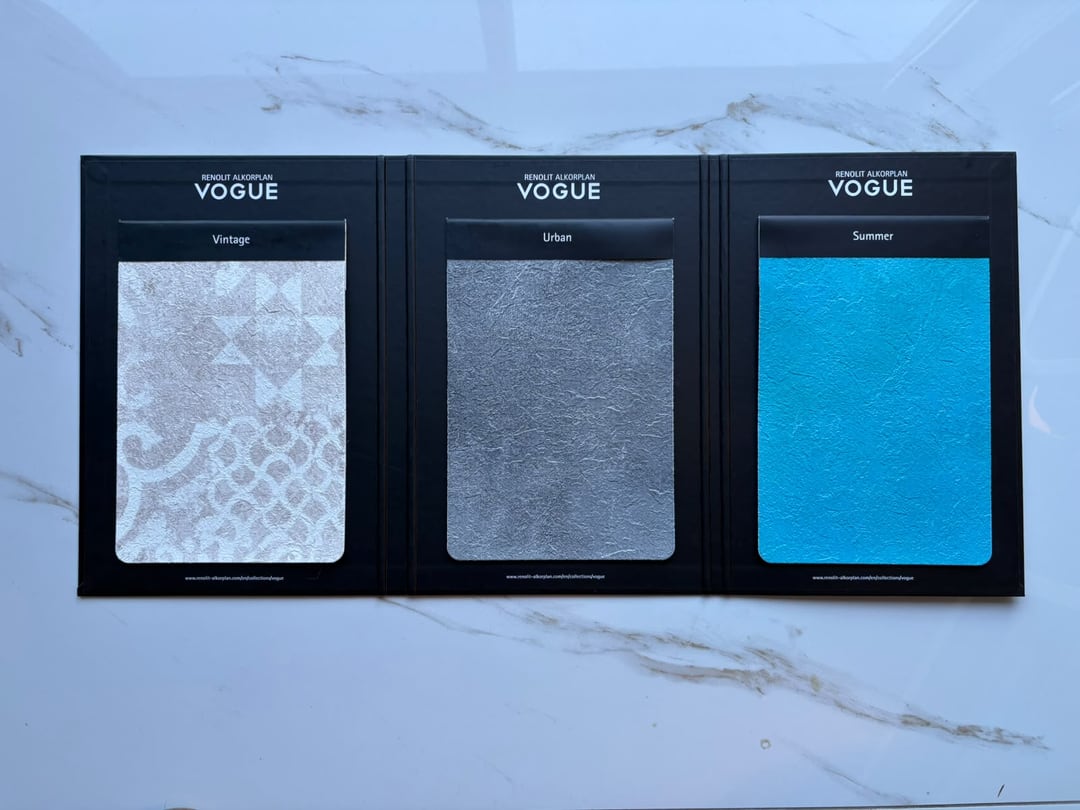 Sample book of PVC membranes — photo 3