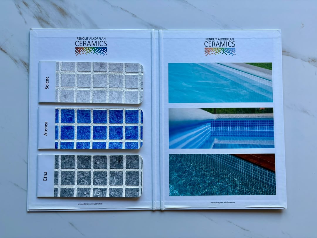 Sample books and brochures from membrane manufacturers — photograph 6 of 27